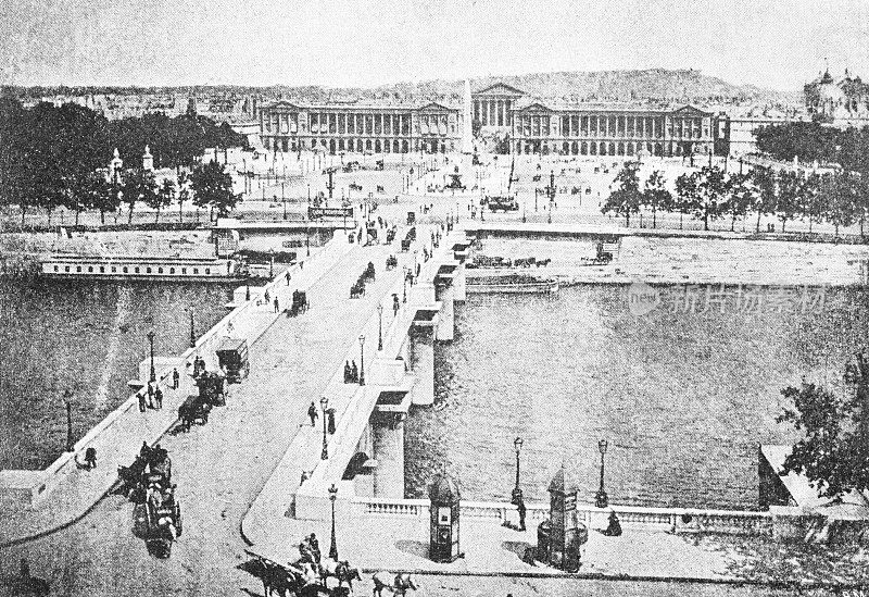康科德广场在A. Granat的旧书百科词典中，第六卷，圣彼得堡，1894年